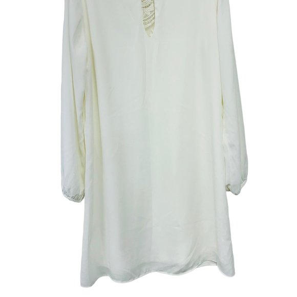Wrangler Women's Long Sleeve Western Dress Cowboy Ivory - Size M - Picture 4 of 8